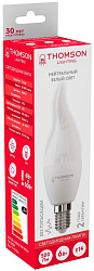 Лампа светодиодная Thomson TH-B2026 6Вт цок.:E14 свеча 220B св.свеч.бел.нейт. Tail Candle