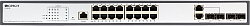 Коммутатор Origo OS3120P/250W OS3120P/250W/A1A (L2) 20x1Гбит/с 2SFP 16PoE+ 250W управляемый
