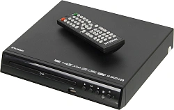 Плеер DVD Hyundai H-DVD100 черный ПДУ