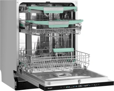 Посудомоечная машина встраив. Weissgauff BDW 6140 Real Touch DC Inverter Timer Floor полноразмерная инвертер