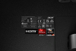 Моноблок Acer Aspire C24-1300 23.8" Full HD Ryzen 5 7520U (2.8) 16Gb SSD512Gb RGr CR Eshell GbitEth WiFi BT 65W клавиатура мышь Cam черный 1920x1080