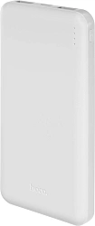 Мобильный аккумулятор Hoco J100 High-ranking 10000mAh 2.1A 2xUSB-A белый (J100 HIGH-RANKING WHITE)