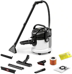 Пылесос моющий Karcher SE 4 1000Вт белый/черный (в компл.:1мешок)