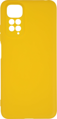 Чехол (клип-кейс) DF для Xiaomi Redmi Note 11/11s xiCase-61 желтый (XICASE-61 (YELLOW))