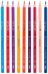 Карандаши цв. Deli EC00310 ColoRun тополь 18цв. коробка/европод.