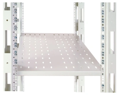 Полка стационарная ЦМО СВ-58У 0.5U нагр.:100кг. 19" 580мм серый (упак.:1шт)