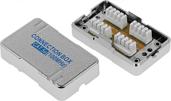 Адаптер WRline WR-CM-IDC-C5E-SH проходн.Dual IDC кат.5E FTP