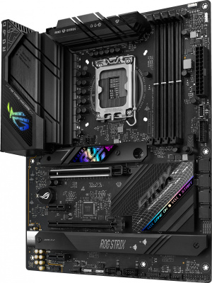 Материнская плата Asus ROG STRIX B760-F GAMING WIFI Soc-1700 Intel B760 4xDDR5 ATX AC`97 8ch(7.1) 2.5Gg RAID+HDMI+DP