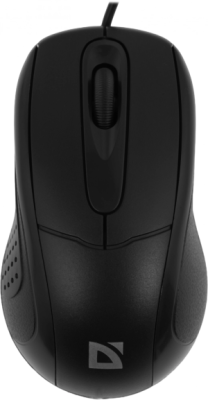 Мышь Defender Standard MB-580 черный оптическая 1000dpi USB 3but (52580)