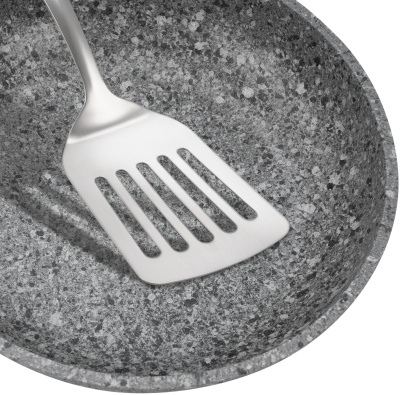 Сковорода Rondell Granit Carrara RDA-1843 круглая 20см покрытие: Quantum2 ручка несъемная (без крышки) серый