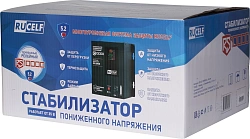 Стабилизатор напряжения Rucelf RS-10000 10кВА однофазный черный