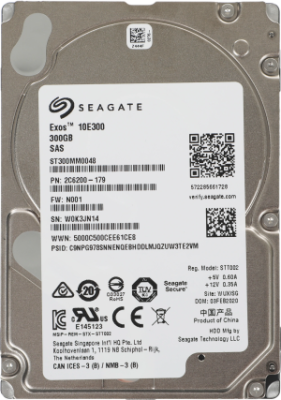 Жесткий диск Seagate SAS 3.0 300Gb ST300MM0048 Enterprise Performance (10000rpm) 128Mb 2.5"