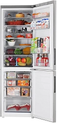 Холодильник Haier C2F636CFRGU1 2-хкамерн. серебристый