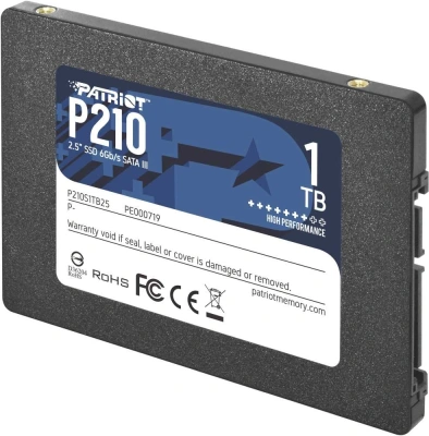 Накопитель SSD Patriot SATA-III 1TB P210S1TB25 P210 2.5"