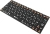 Клавиатура Оклик 840S черный USB беспроводная BT slim (754787)