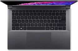 Ноутбук Acer Swift X 14 SFX14-72G-72DH Core Ultra 7 155H 32Gb SSD1Tb NVIDIA GeForce RTX4070 8Gb 14.5" OLED WQXGA+ (2880x1800) Windows 11 Home metall WiFi BT Cam (NX.KTUCD.001)