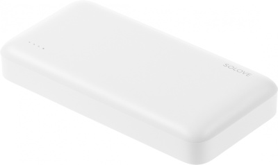 Мобильный аккумулятор Solove 003M 20000mAh QC3.0 18W 3A 2xUSB-A/USB-C белый (003M WHITE RUS)