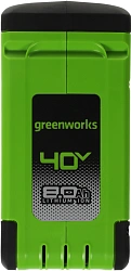 Батарея аккумуляторная Greenworks G40B8 40В 8Ач Li-Ion (2951607)