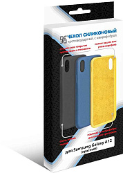 Чехол (клип-кейс) DF для Samsung Galaxy A12/M12 sOriginal-20 красный (DF SORIGINAL-20 (RED))