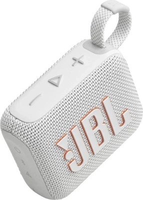 Колонка порт. JBL GO 4 белый 4.2W 1.0 BT 850mAh (JBLGO4WHT)