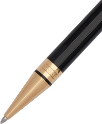 Ручка шариков. Parker Duofold K74 (1931386) Black GT M черн. черн. подар.кор.