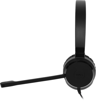 Наушники с микрофоном Jabra Evolve 20 SE черный 1.2м накладные USB оголовье (4999-823-309)