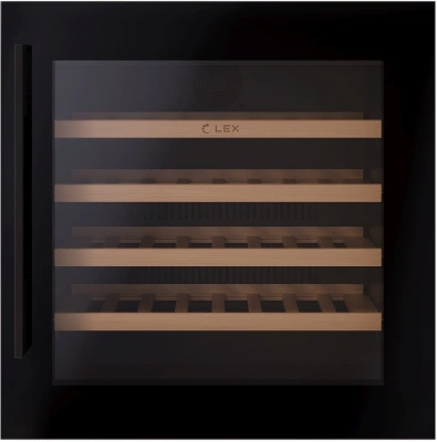 Винный шкаф Lex LWD6036BL 1-нокамерн. черный стекло (CHAT500006)
