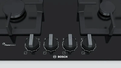 Газовая варочная поверхность Bosch PPH6A6B20 черный