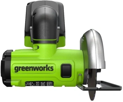 Углошлифовальная машина Greenworks GD24UCS 20000об/мин рез.шпин.:M6 d=76мм (3402007)