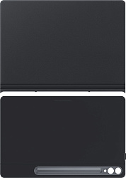 Чехол Samsung для Samsung Galaxy Tab S9+/S9 FE+/S10+ Smart Book Cover полиуретан черный (EF-BX810PBEGRU)