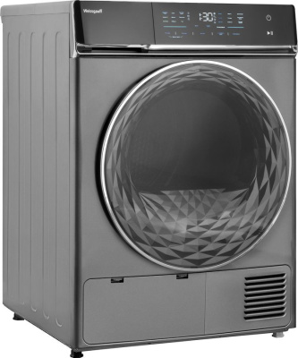 Сушильная машина Weissgauff WD 879 Diamond Heat Pump кл.энер.:A++ макс.загр.:8кг серебристый (430998)