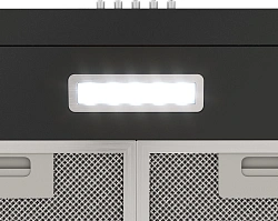 Вытяжка козырьковая Elikor Eco ONE 50 BK черный управление: кнопочное