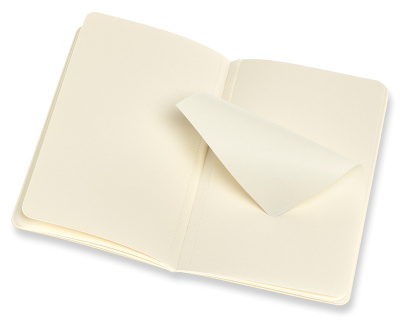 Блокнот Moleskine VOLANT QP713B41M17 Pocket 90x140мм 80стр. нелинованный мягкая обложка синий/желтый янтарный (2шт)