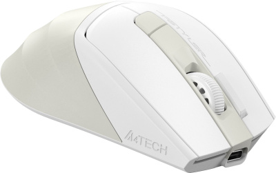 Мышь A4Tech Fstyler FG45CS Air бежевый оптическая 2000dpi silent беспров. USB для ноутбука 7but (FG45CS AIR USB (CREAM BEIGE))