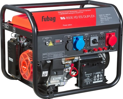 Генератор Fubag BS 8500 XD ES Duplex 8.5кВт