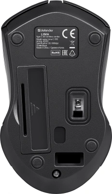 Клавиатура + мышь Defender Lima C-993 клав:черный мышь:черный USB беспроводная Multimedia (45993)