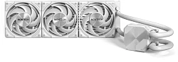 Система водяного охлаждения Montech HyperFlow Silent 360 Soc-AM5/AM4/1200/1700/1851 белый 4-pin 24.8dB Al 360W Ret (HS360WH)