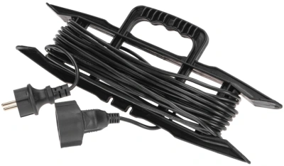 Удлинитель силовой PROconnect PROc-Uc (13-4913) 2x0.75кв.мм 1розет. 10м ПВС 6A пласт.рамка черный