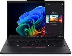 Ноутбук Lenovo ThinkPad T14 G6 Core Ultra 7 255U 16Gb SSD512Gb Intel Graphics 14" IPS WUXGA (1920x1200) Windows 11 Pro 64 black WiFi BT Cam (21QDS2D900)