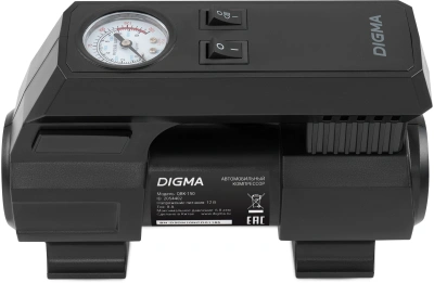 Автомобильный компрессор Digma QBK-150 шланг 0.6м
