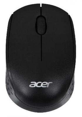 Мышь Acer OMR020 черный оптическая (1200dpi) беспроводная USB для ноутбука (3but)