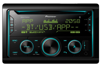Автомагнитола Pioneer FH-S725BT 2DIN 4x50Вт ПДУ RDS