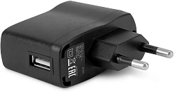 Сетевое зар./устр. Buro XCJ-021-1A 5W 1A USB универсальное черный