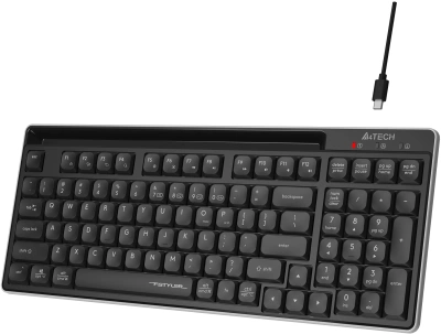 Клавиатура A4Tech Fstyler FBX70C черный USB беспроводная BT/Radio slim Multimedia (FBX70C)