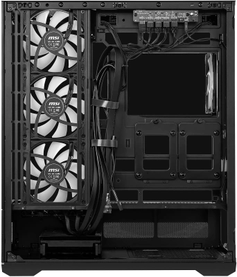 Корпус MSI MAG Pano 110R PZ черный без БП ATX 6x120mm 7x140mm 2xUSB3.0 1xUSB3.1 audio AirDuct bott PSU