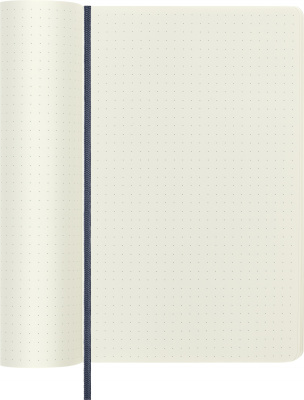 Блокнот Moleskine CLASSIC SOFT QP619B20 Large 130х210мм 192стр. пунктир мягкая обложка синий сапфир