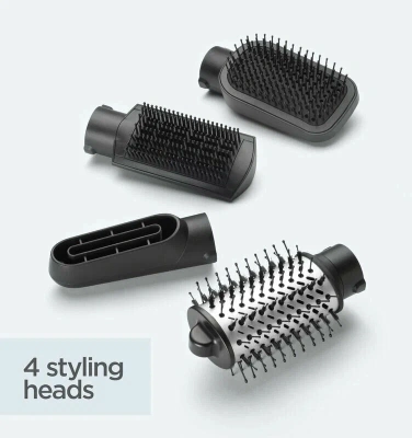 Фен-щетка Babyliss AS774E 1000Вт голубой металлик