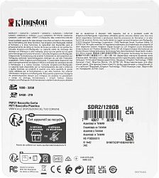 Флеш карта SDXC 128GB Kingston SDR2/128GB Canvas React Plus w/o adapter