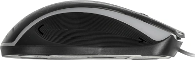 Мышь Оклик 395M SHADOW черный оптическая 1500dpi USB для ноутбука 3but (1102286)