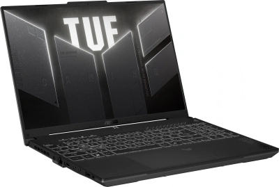 Ноутбук Asus TUF Gaming F16 FX607VJ-RL013 Core 5 210H 16Gb SSD512Gb NVIDIA GeForce RTX 3050 6Gb 16" IPS FHD+ (1920x1200) без ОС grey WiFi BT Cam (90NR0MZ6-M000F0)